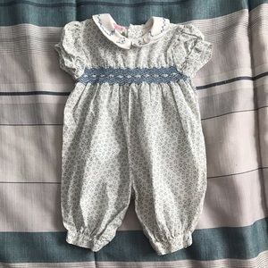EUC Allison Ann Baby Romper